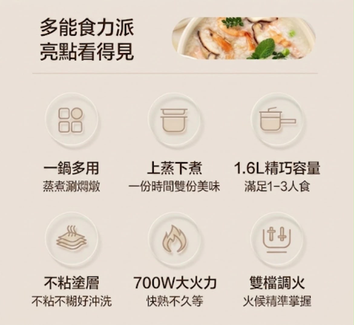 Midea 美的多功能多用途電煮鍋 香港三腳插頭 (預購產品)