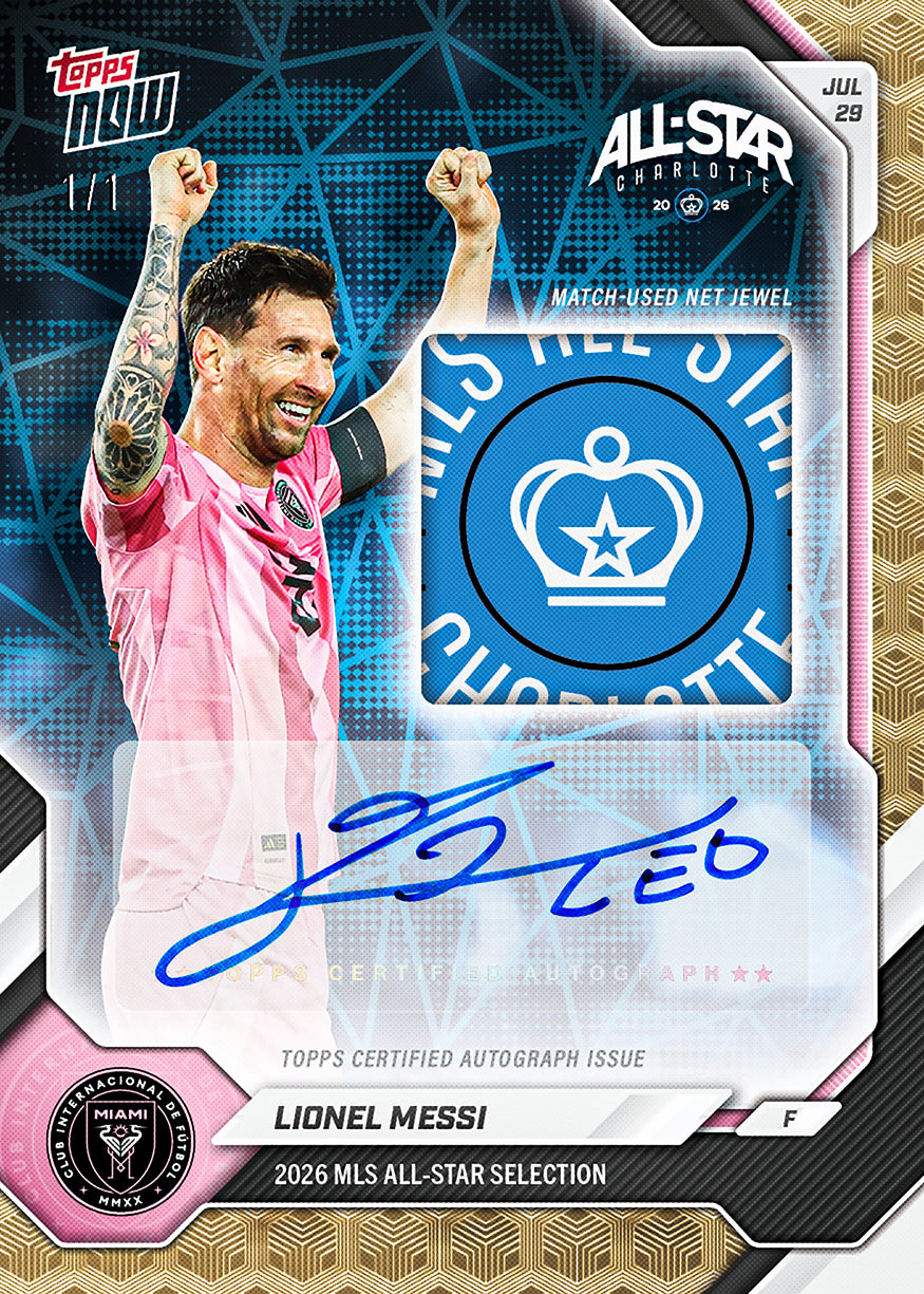 2026 MLS All-Star Game Topps NOW 11卡套裝 美斯／孫興慜【團購】