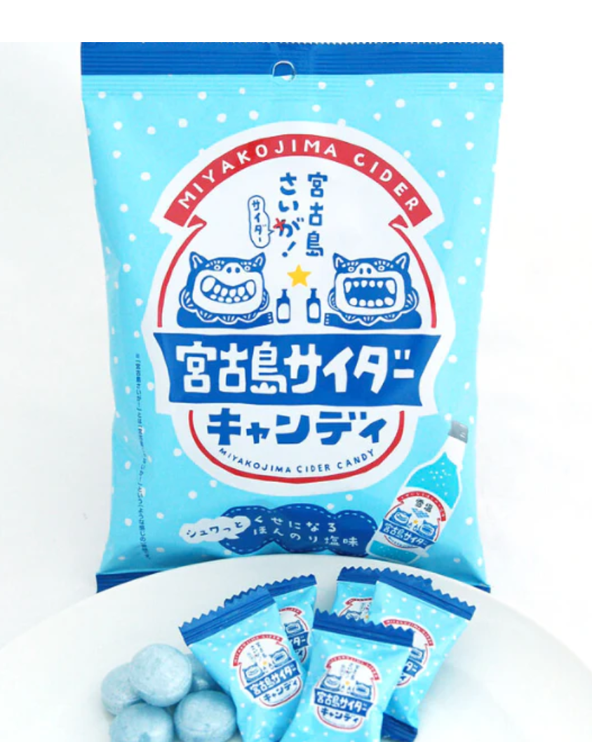 【預訂】日本5月份快閃限定 宮古島雪鹽 蘋果酒糖果