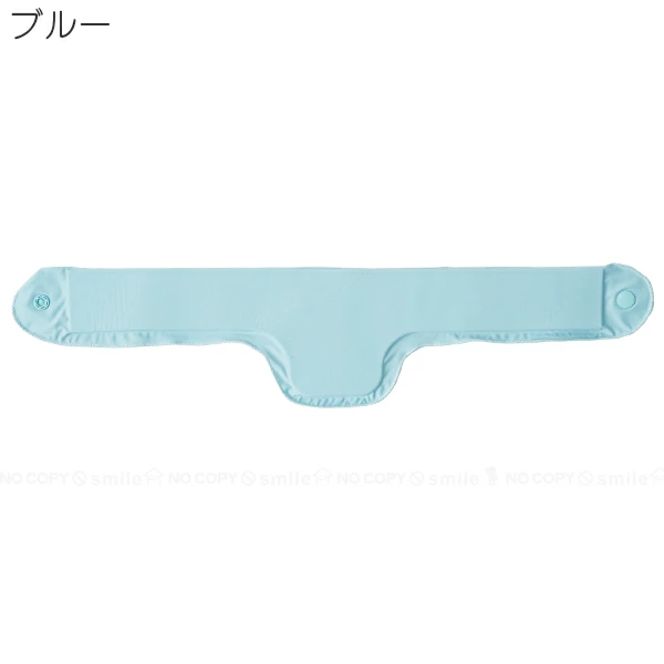 日本直送 Needs Labo 凝膠冷感圍巾｜夏日消暑神器 - 藍色