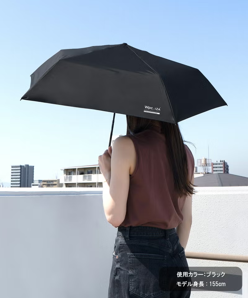 【Threads爆紅】日本直送 Wpc. IZA ULTRA LIGHT 超輕量降溫縮骨遮｜晴雨兩用・夏日降溫 14.7°C (128g)
