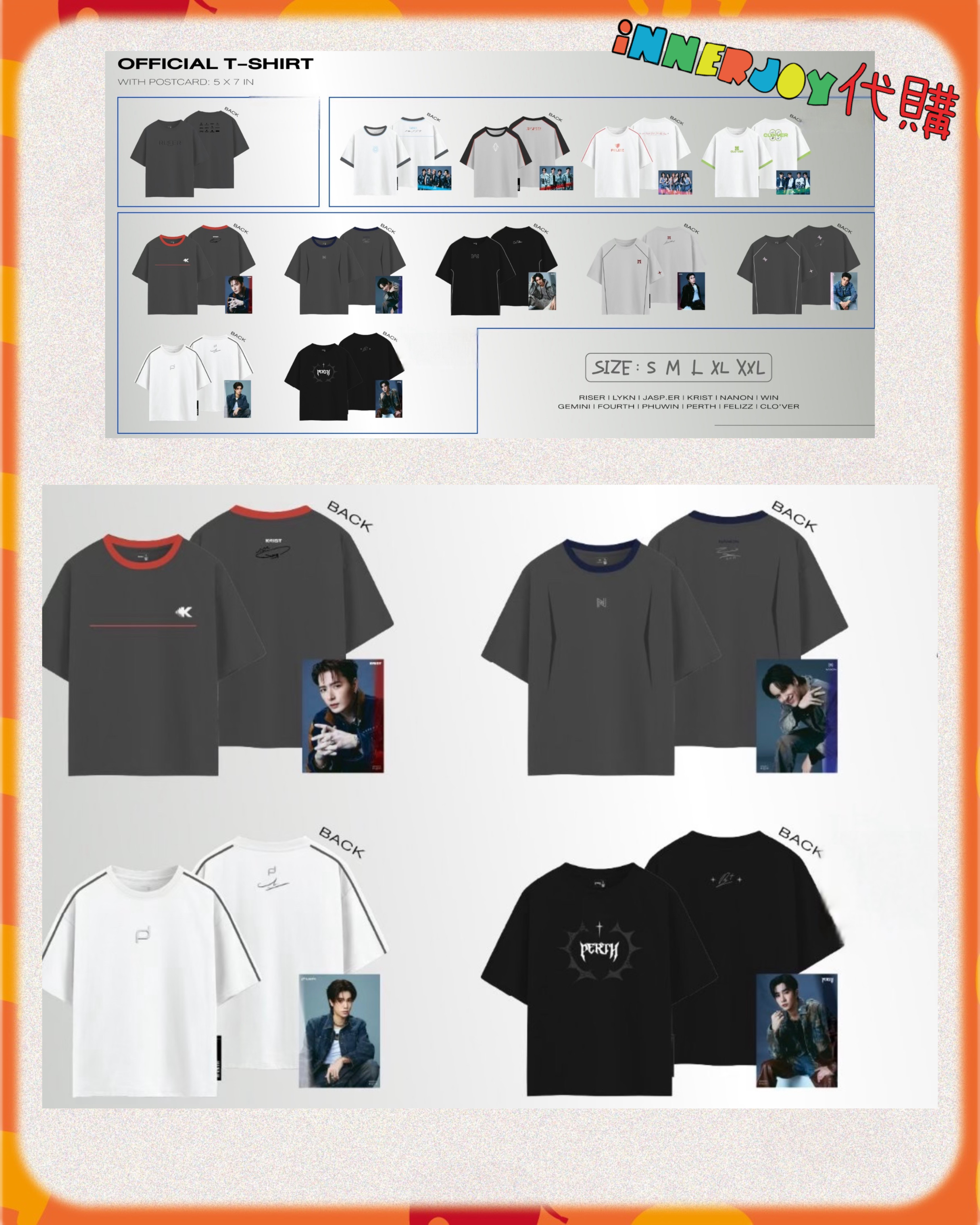 泰國現貨及預購 | RISER CONCERT : THE FIRST RISE Official Merchandise 官方周邊