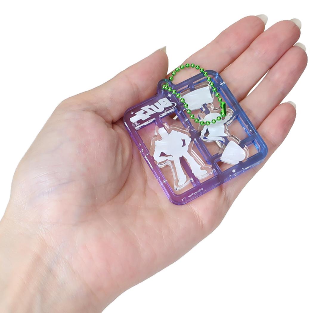 現貨｜Disney Toy Story Buzz Aliens 巴斯光年 三眼仔 日版 模型造型 亞加力 鎖匙扣 (DN-5549313BU)