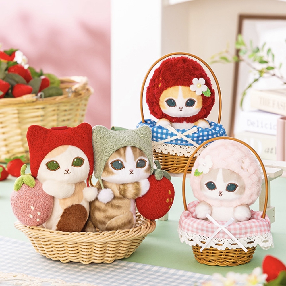 Mofusand 鯊魚貓 公仔匙扣｜預訂