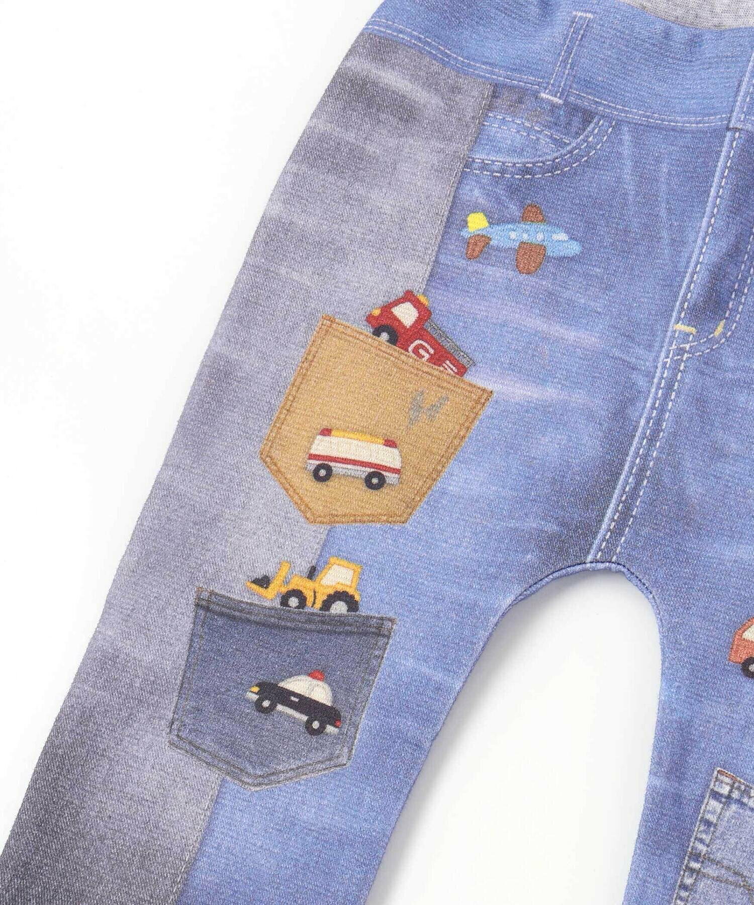 🆕【⭐訂購⭐】🇯🇵日本直送🌀米蘭羅紋 印花 牛仔8分褲［3款選］🌀 [ELBA-0179][260308]