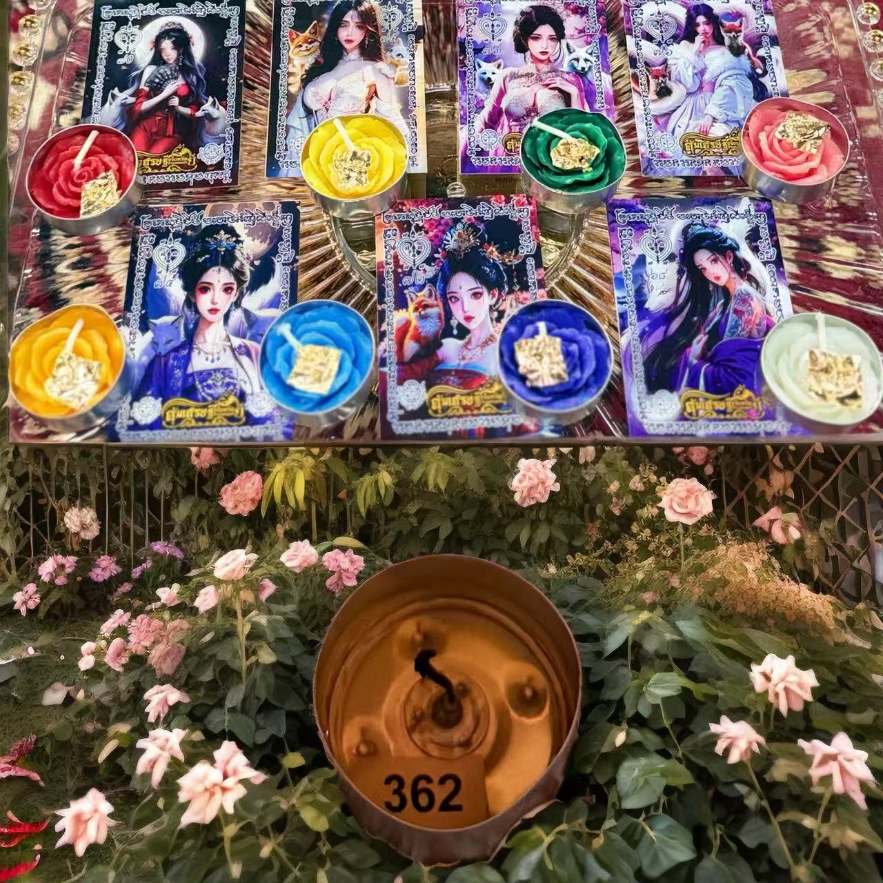 ✨【九尾狐仙開運數字香氛蠟燭】✨ 點燃靈火・喚醒你的命定能量