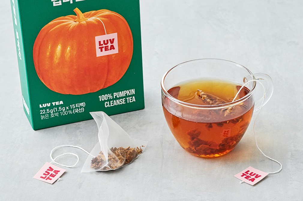 韓國 Nothing Better Luv Tea 去水腫天然南瓜茶 一盒15個獨立茶包