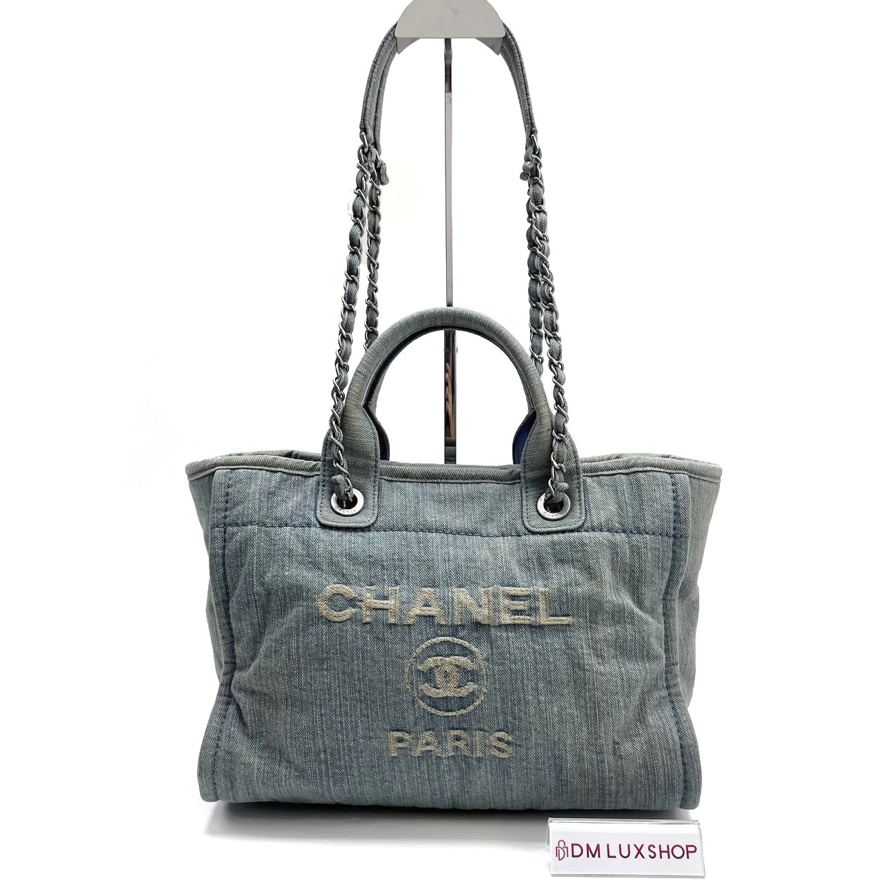 Chanel 23S Small Denim Deauville Medium (Microchip) 