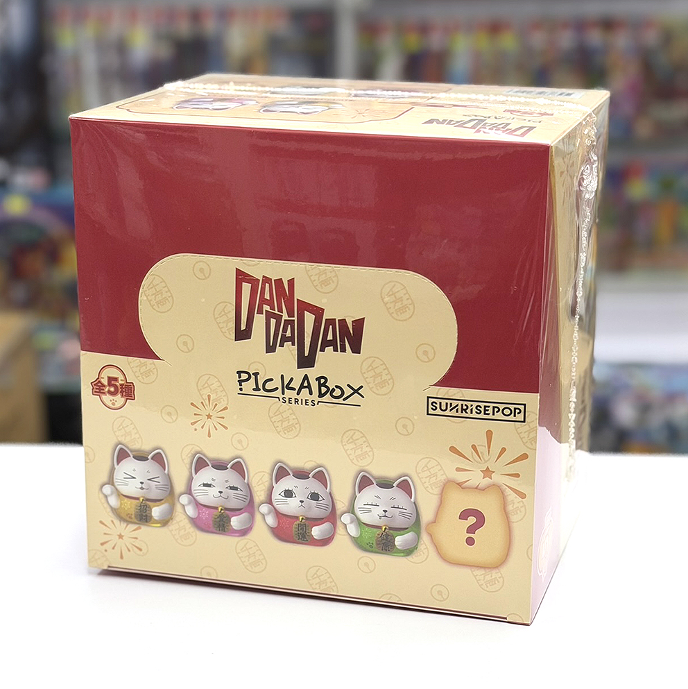 (行版) SUNRISEPOP DANDADAN 膽大黨 PickABox Mini 盲盒公仔 達摩造型 (原盒4個) (隨機 共4+1款) 