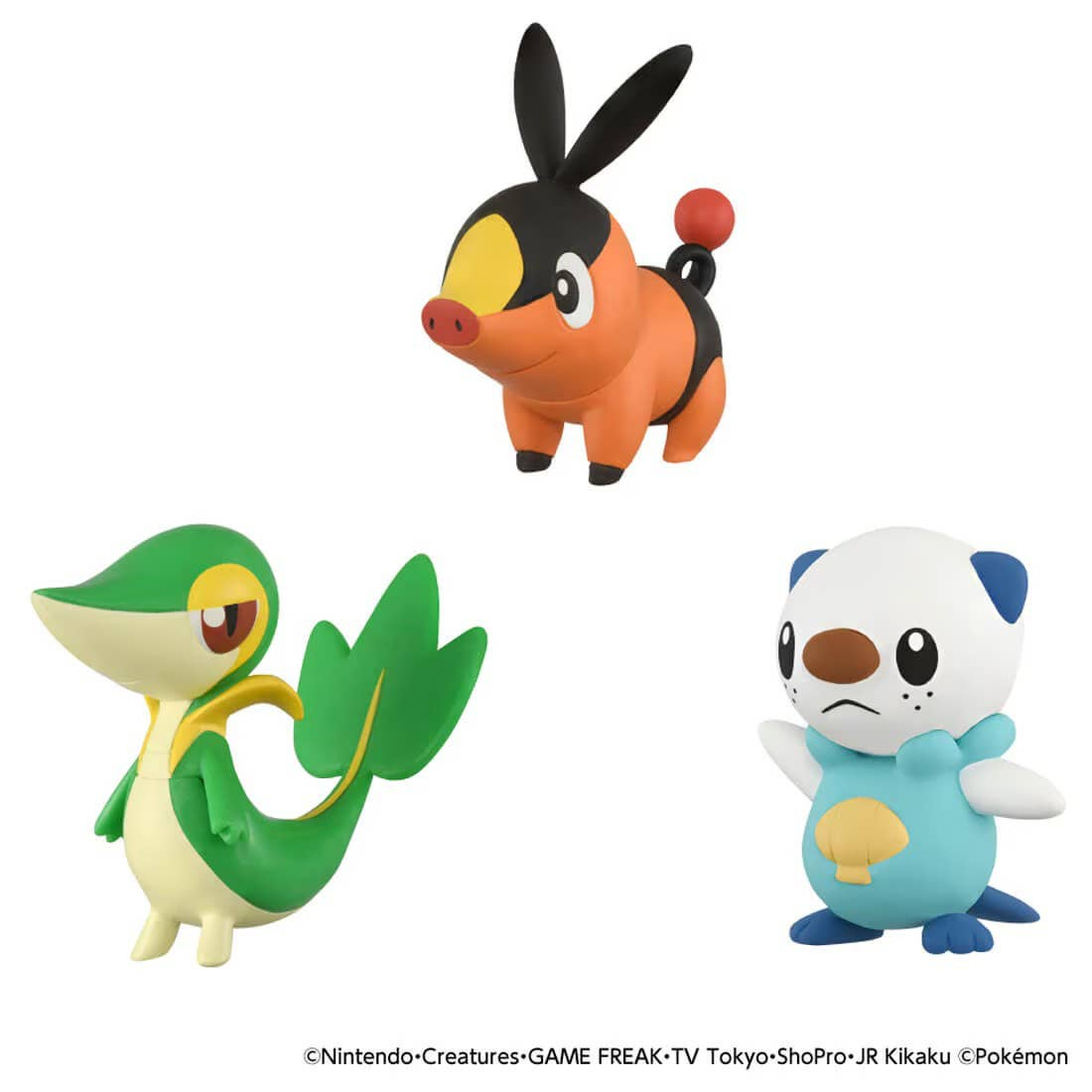 寶可夢 30週年 Moncolle 旅途系列 合眾地區三隻套裝 Pokemon 30th Anniversary Moncolle Journey Unova Region (Set of 3 Pieces) MISC-1663