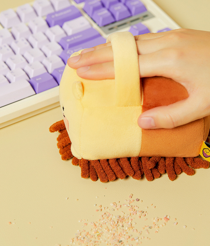 方塊春植 除塵公仔