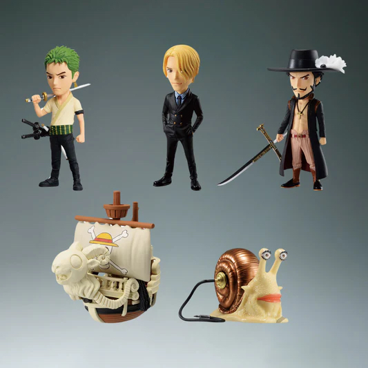 WCF 海賊王 One Piece Netflix 真人版 figure （全5種）景品