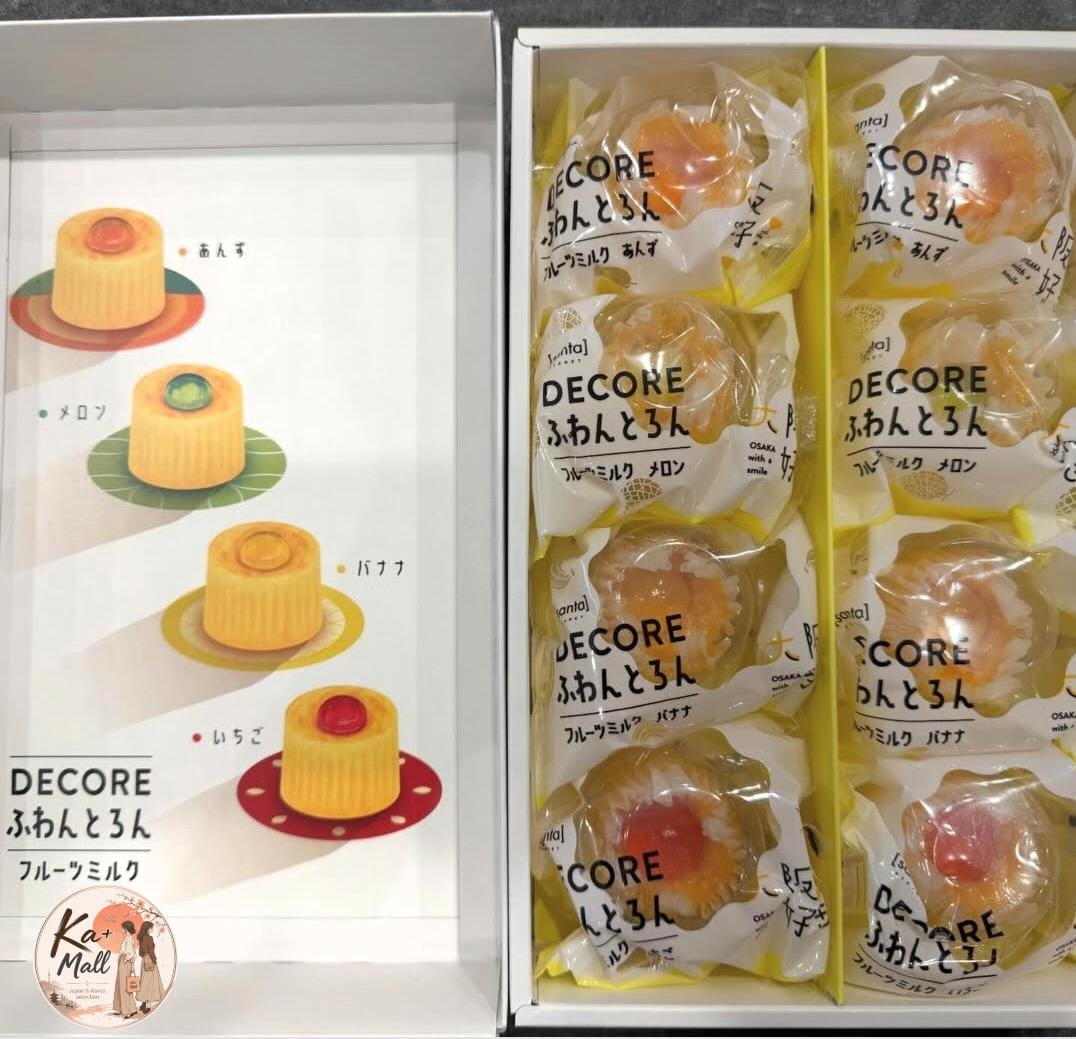 大阪 DECORE 水果牛奶半熟蛋糕