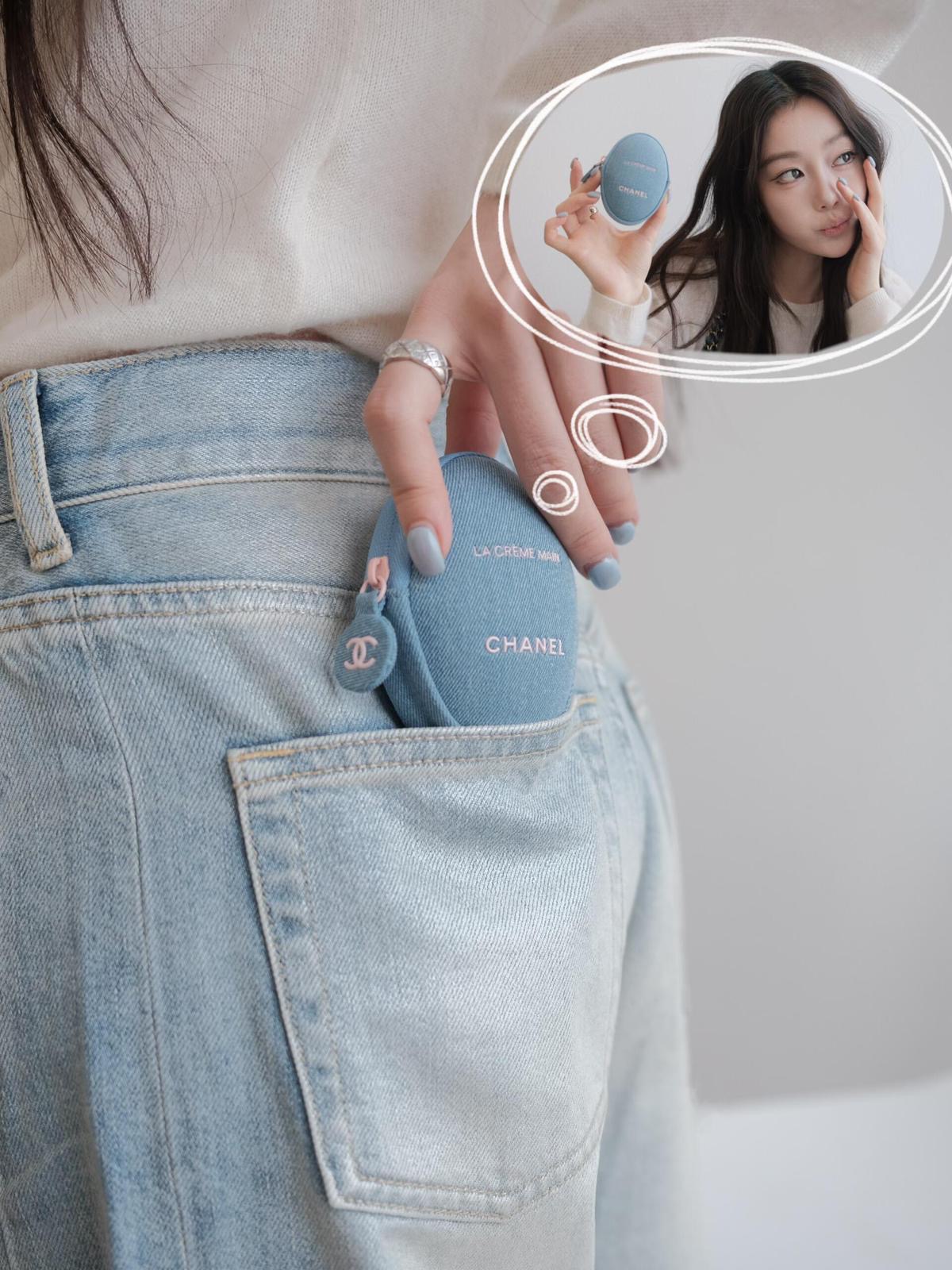 🩵限定牛仔殼🔥 Chanel 香奈兒 LA CRÈME MAIN 滋養精華護手霜（清爽版）