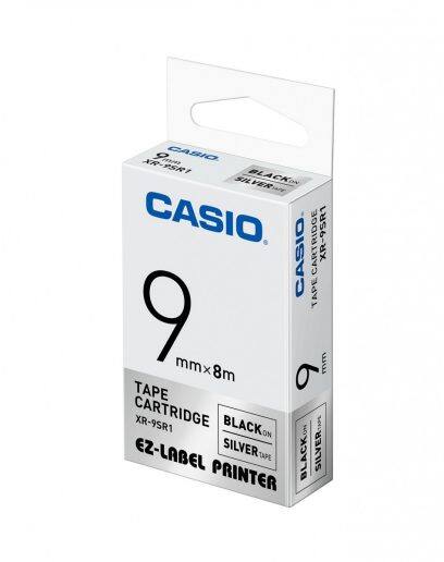 CASIO ORIGINAL GENUINE 9MM EZ LABEL TAPE FOR KL-120 KL-130 KL-820 KL-60 KL-HD1 KL-8400 KL-G2