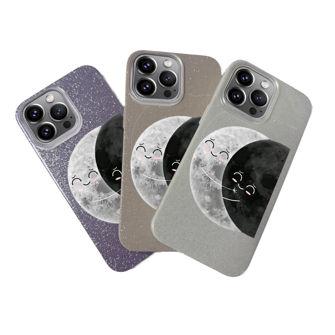 BLING CASE PHONE FOR IPHONE - DESIGN MOON B
