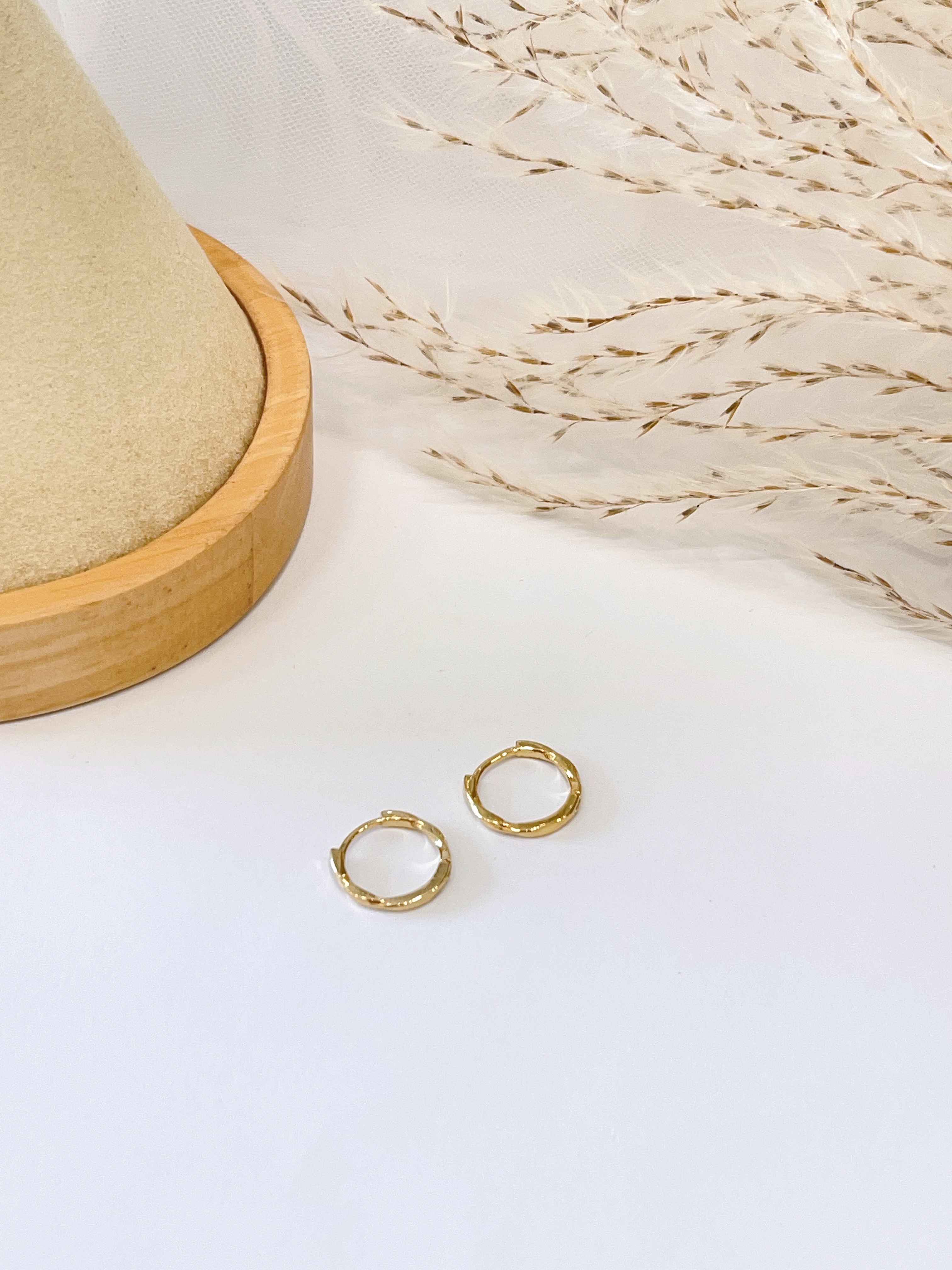 金色日常低调耳扣耳环