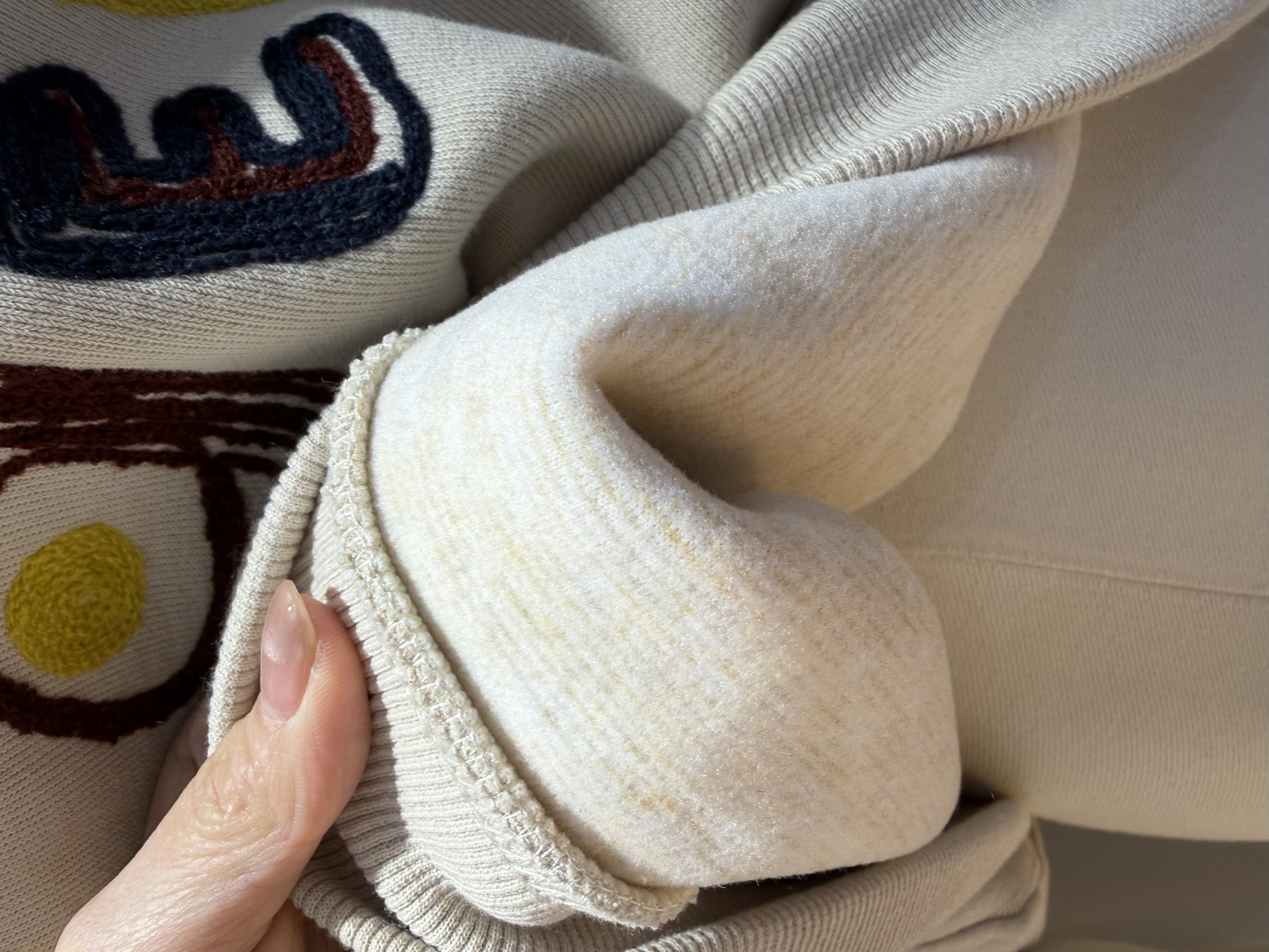 💥大特價💥高質刺繡字母圓領衛衣