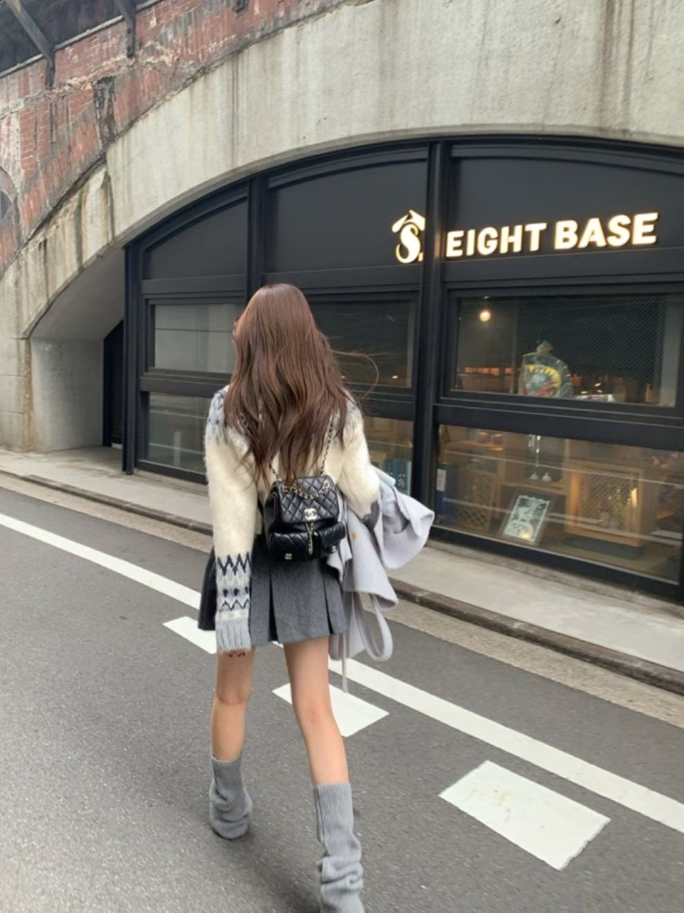 【 ☃️ 私心超愛～🩶北歐冬日感圖案 ♪ 軟糯多重拼色兩著外套⋆˚ʚɞ 】 Snowball Mochi Cardigan Top(三色入