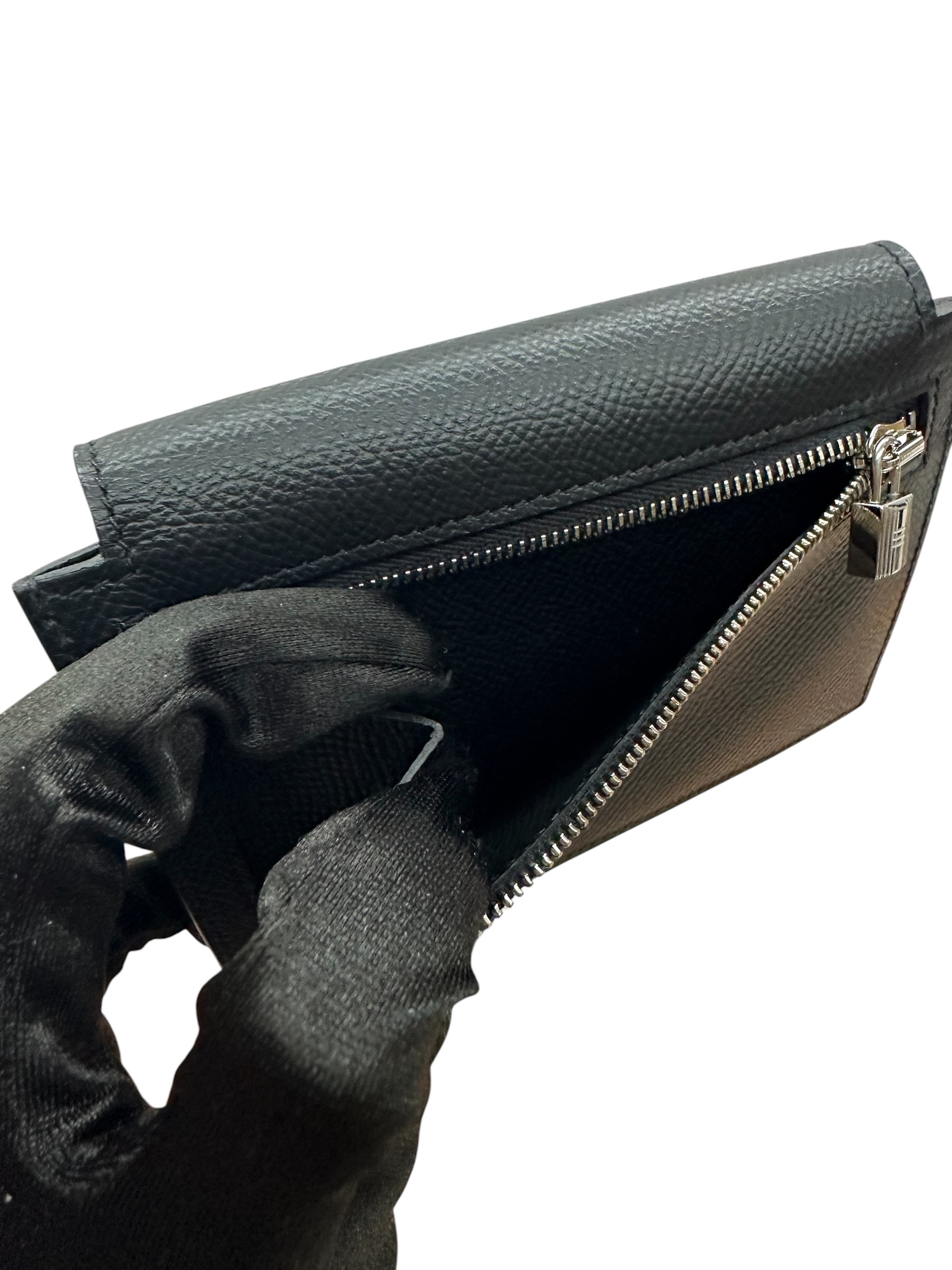 Pre-owned Hermes Kelly Pocket Compact Wallet / Stamp Y / Product Code: 081305