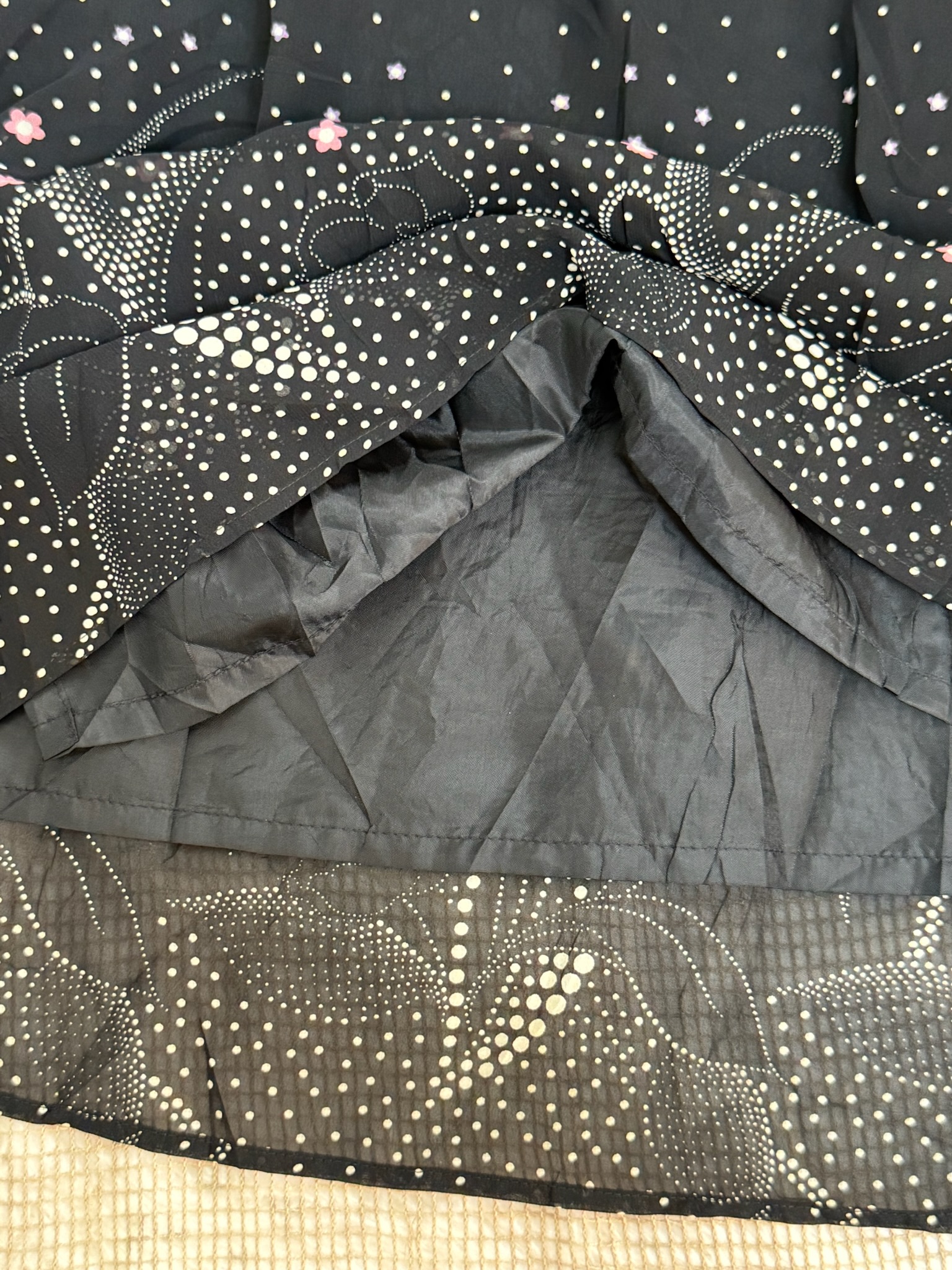 Gyaru Aesthetic Sheer Layered A-Line Skirt