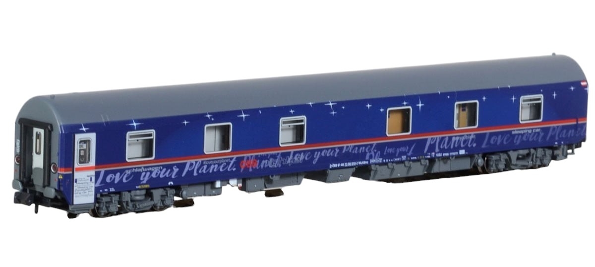 LS models NightJet 8pcs box set (Love your planet ÖBB and SBB grouping) N 1:160