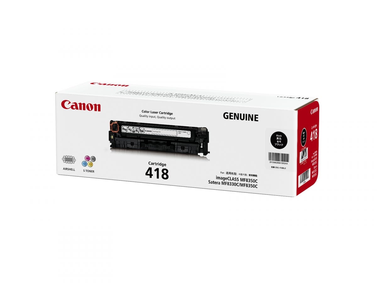 Canon Toner Cartridge 418 Black VP (Original)