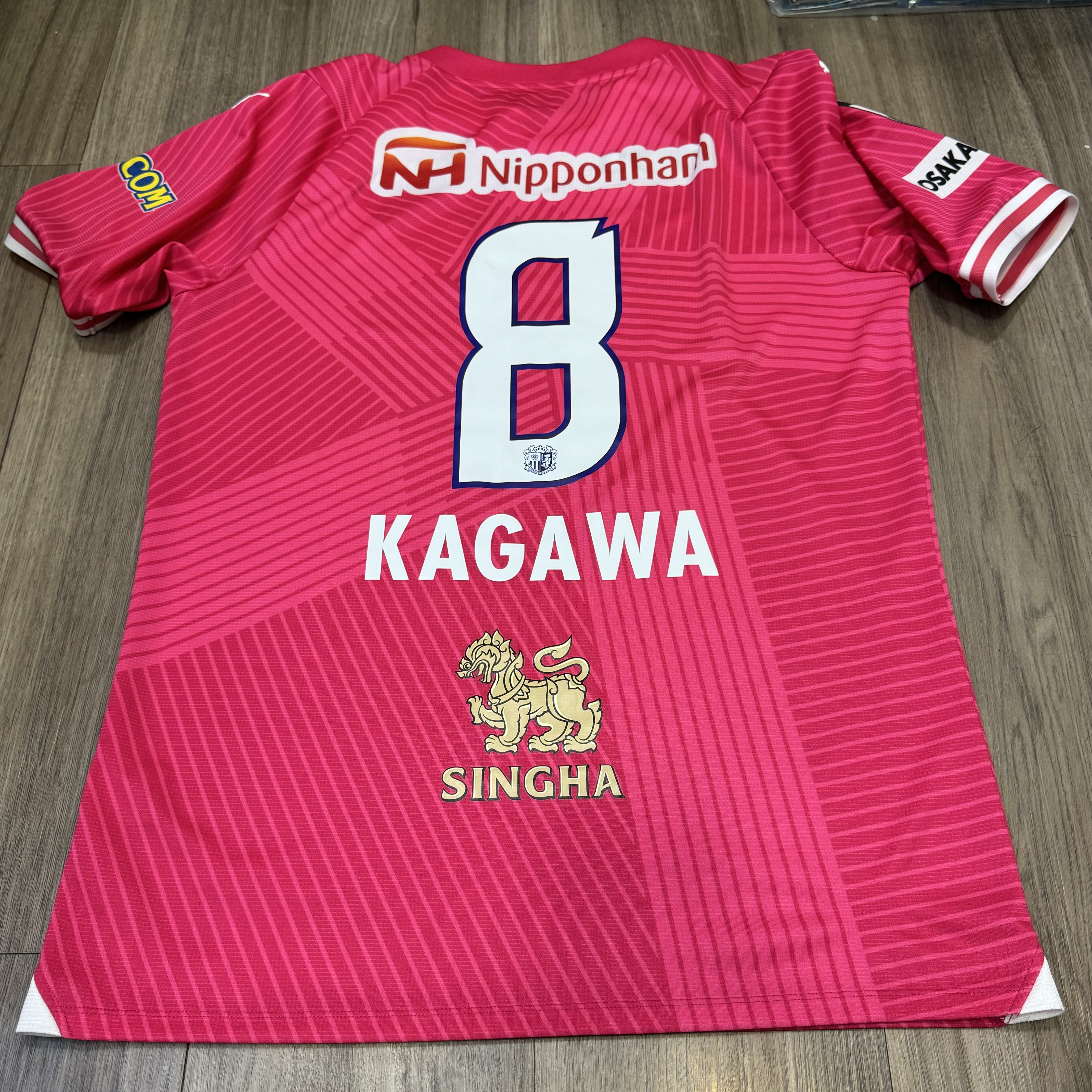 Osaka Cerezo 2024 home shirt #8 Kagawa