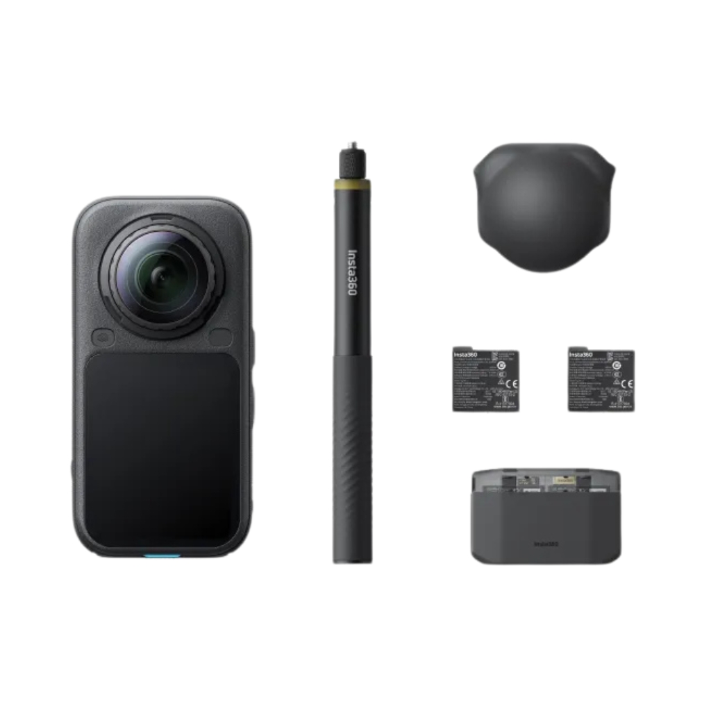 Insta360 X6 萬能套裝｜Vlog、行山、單車、旅行必備｜全景運動相機｜香港行貨