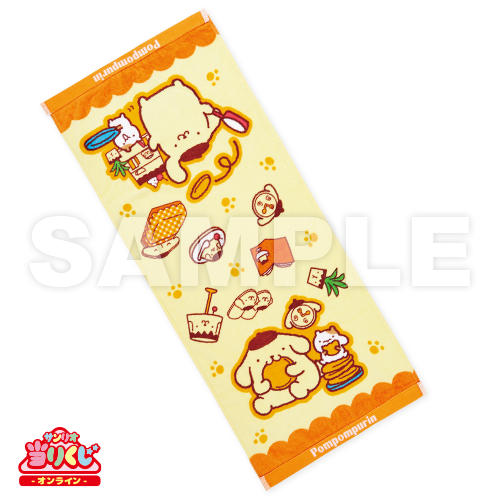 現貨 日版sanrio 布甸狗 pompompurin 純棉毛巾