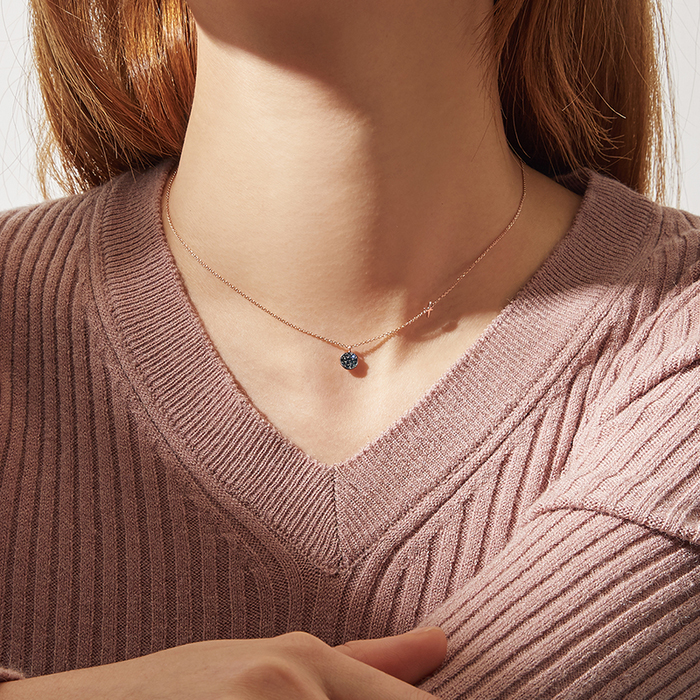 DIDIER DUBOT Mon Paris 頸鏈 (JDPNRRF424B)