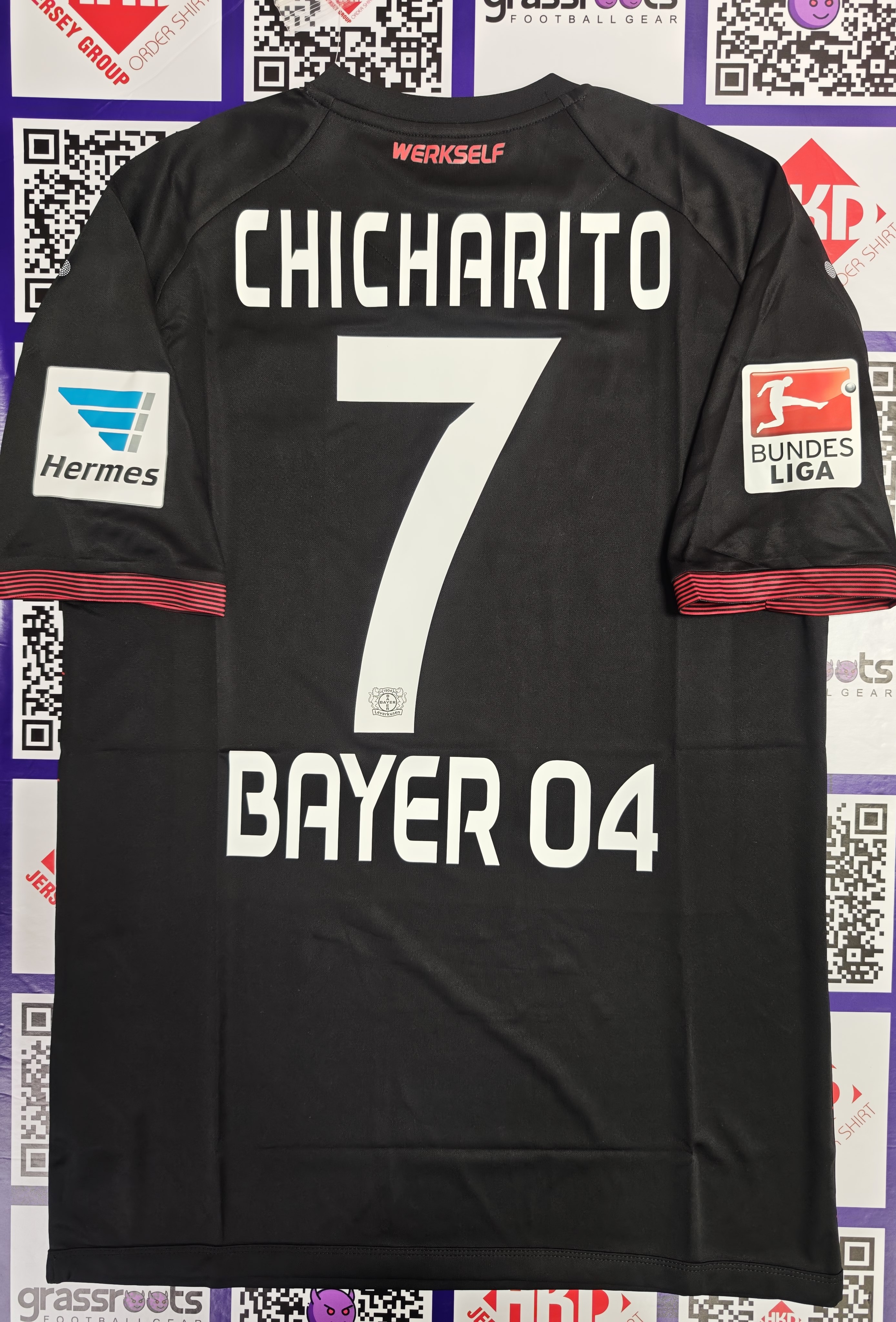16/17 利華古遜 2客 Size M 原裝CHICHARITO德甲Fullset