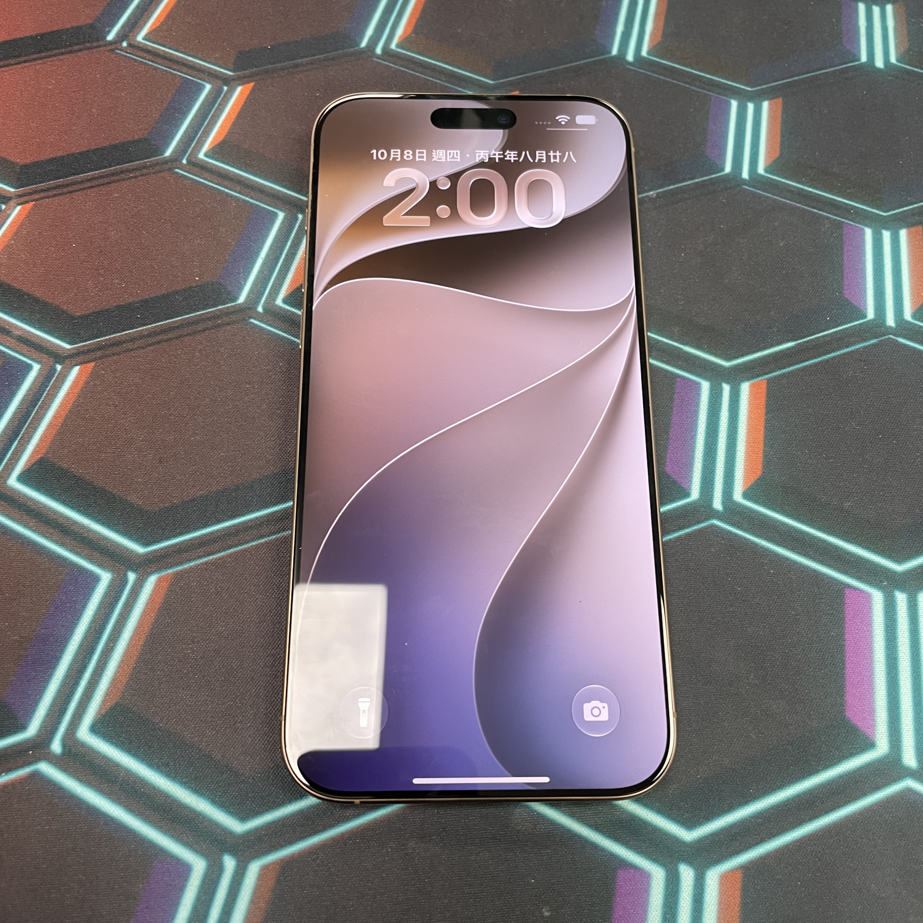 *8176 16 pro max 完美機 512GB 電100 沙色 gold