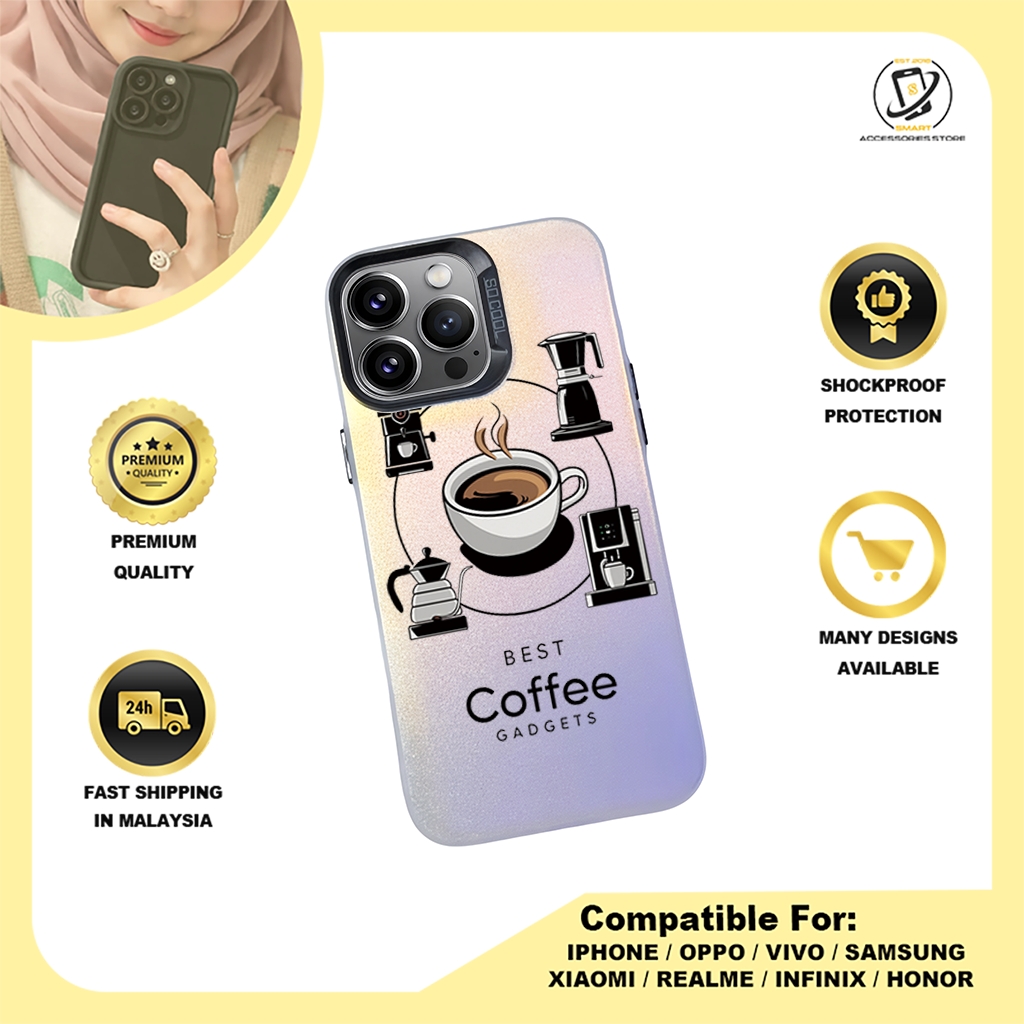 IMD CASE PHONE FOR REALME - DESIGN COFFEE C