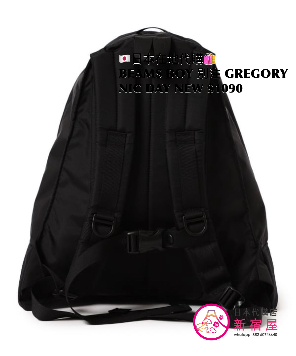 BEAMS BOY 別注 GREGORY NICE DAY NEW