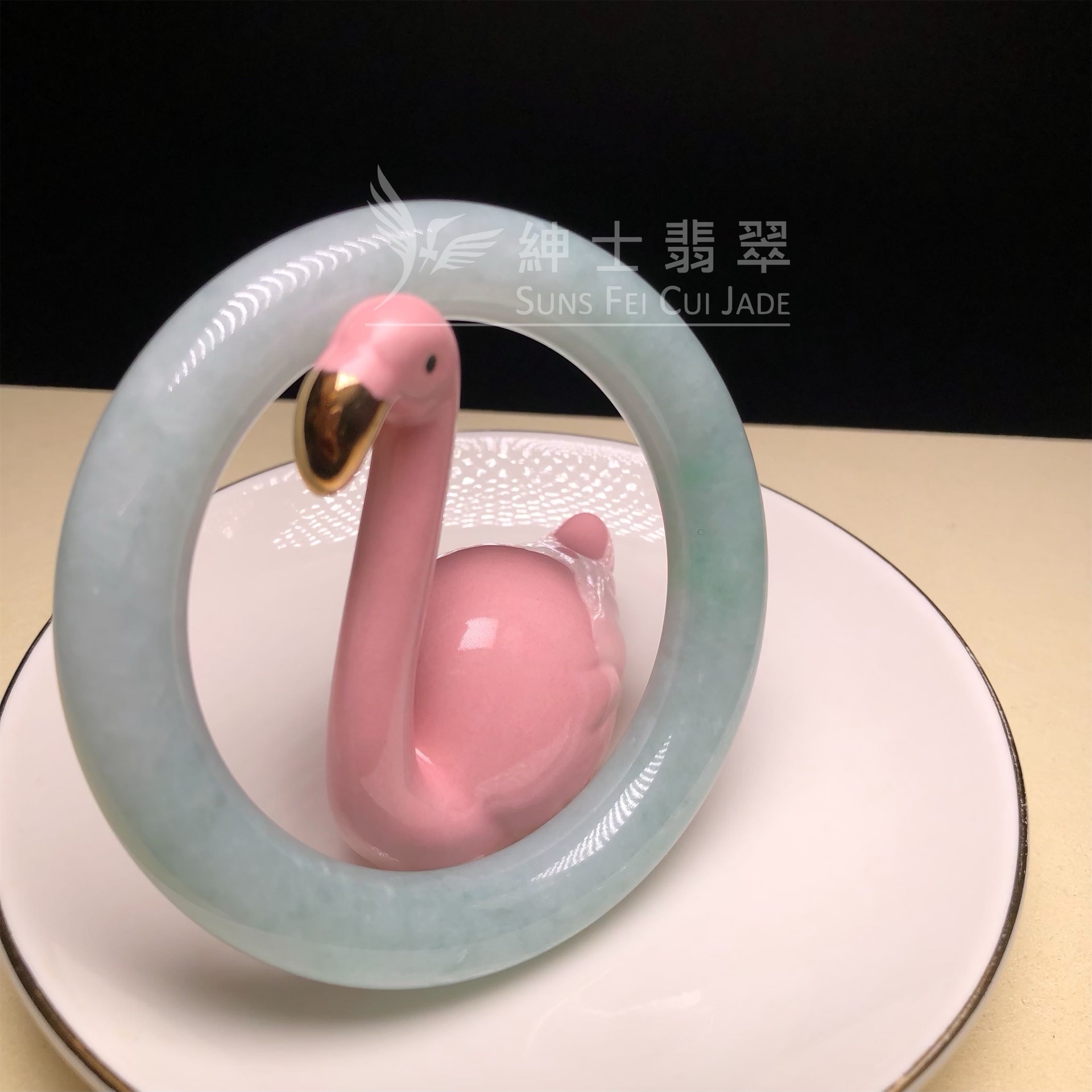 湖水綠圓鐲56.2mm C06225