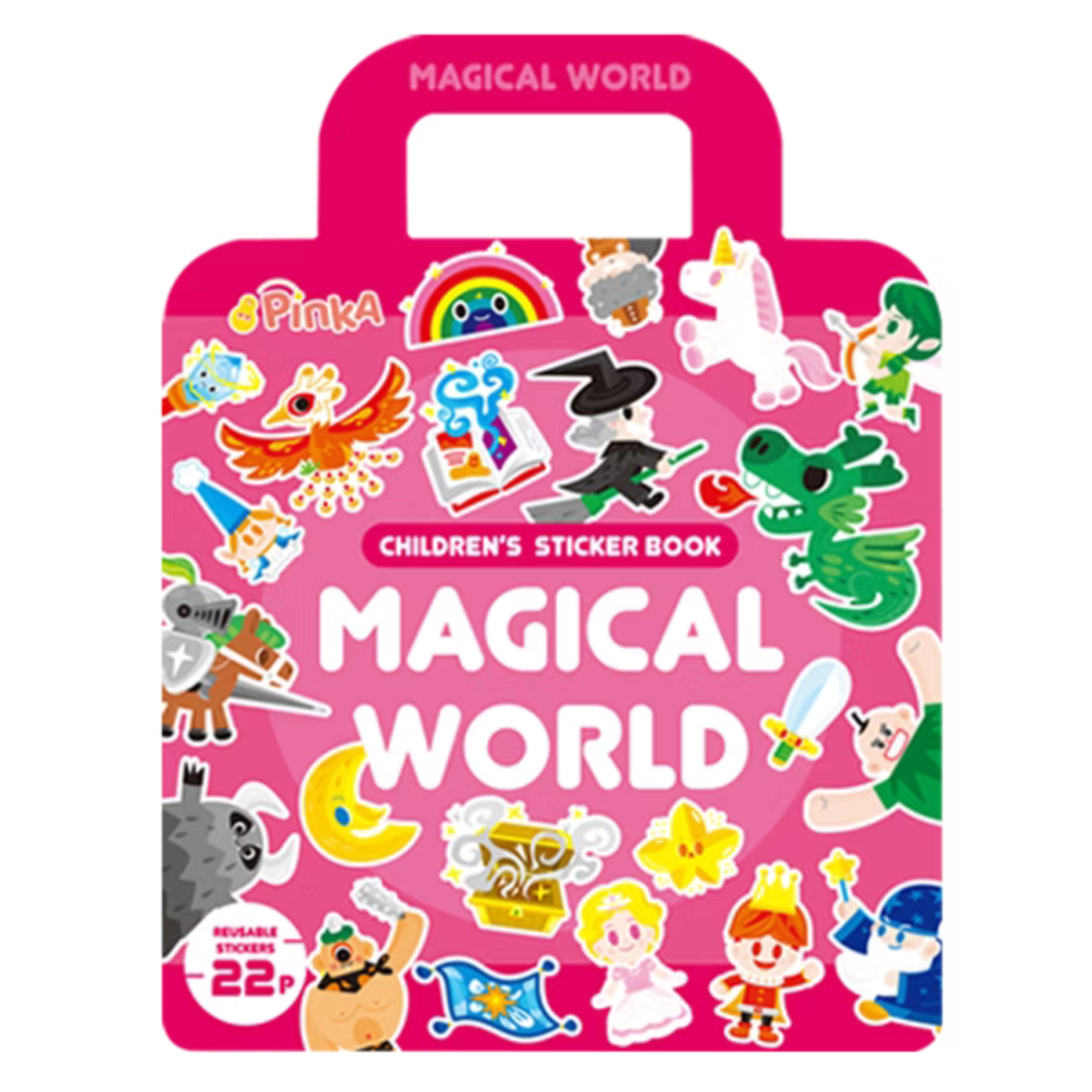 PinkA 果凍貼紙書