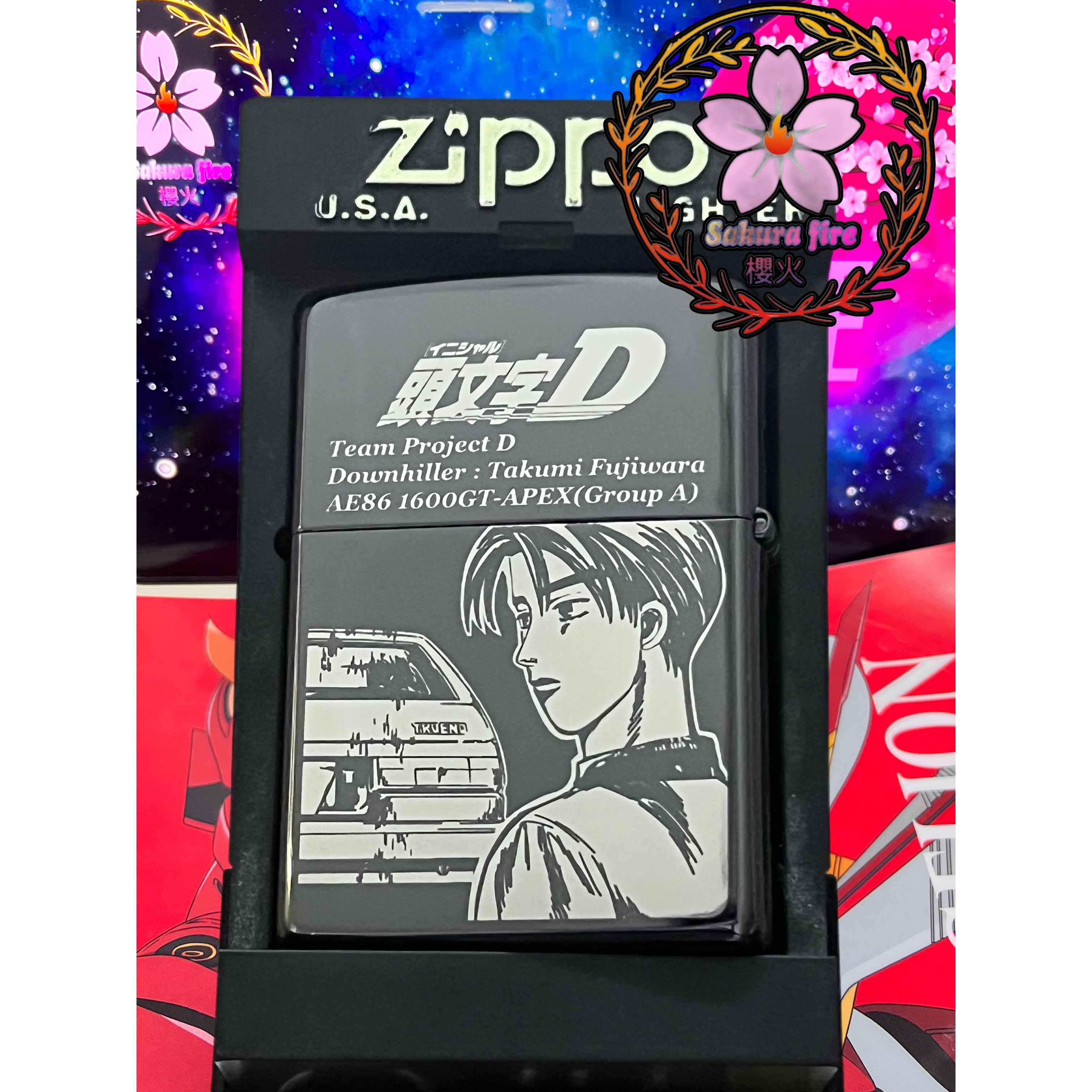 頭文字D 系列| Zippo Sakura Fire 精品屋