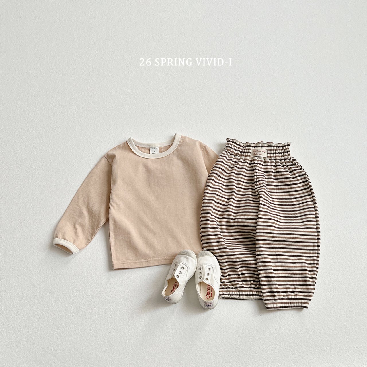 🌸預訂 韓國直送🌸🇰🇷VIVIDI三色撞色領寬鬆長袖上衣