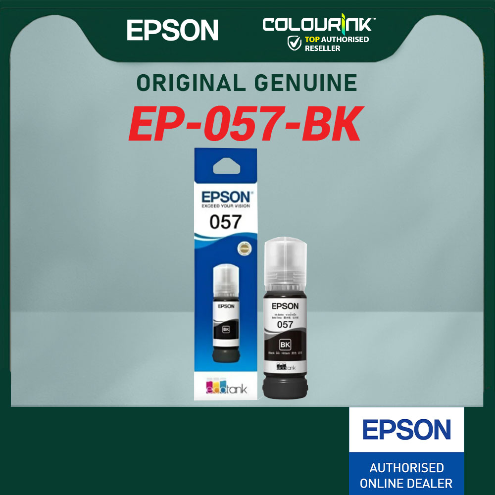 Epson 057 Series Ink Bottle For Printer L8050 L18050 C13T09D100 D200 D300 D400 D500 D600