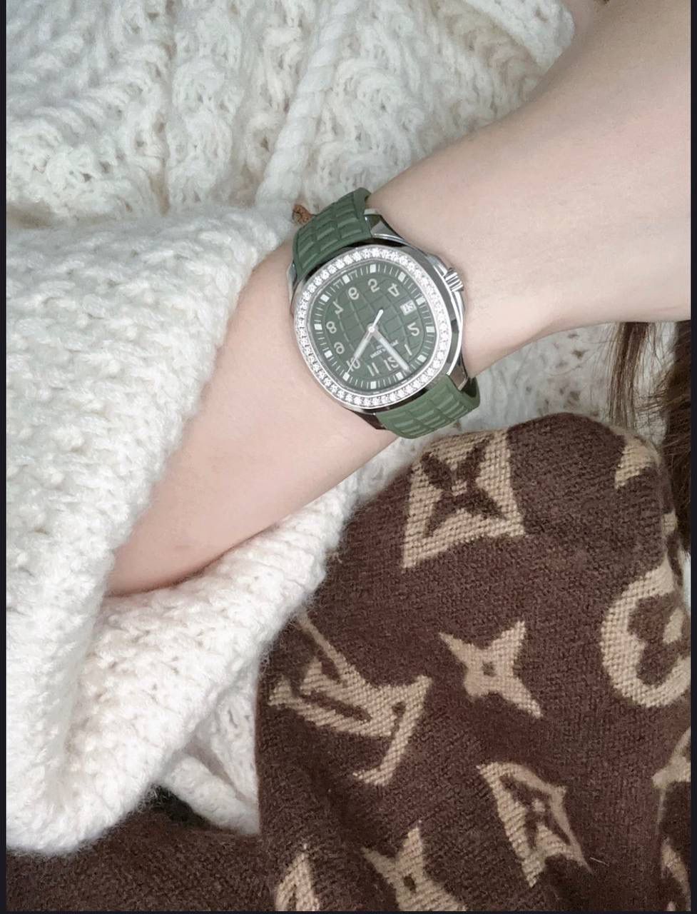 百达斐丽AQUANAUT系列🌟🌟牛油果绿🥑