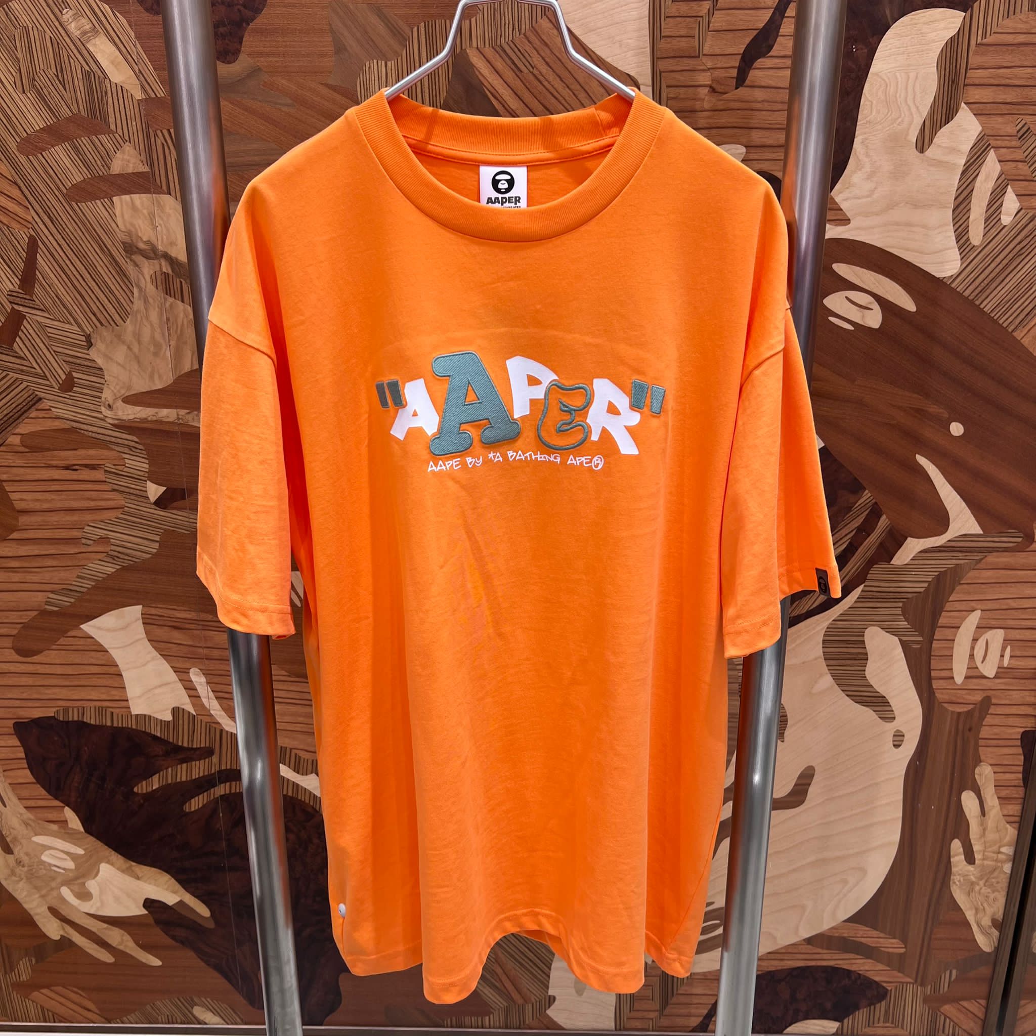 AAPE Relaxed fit AAPER graphic tee (1822) 寬鬆版