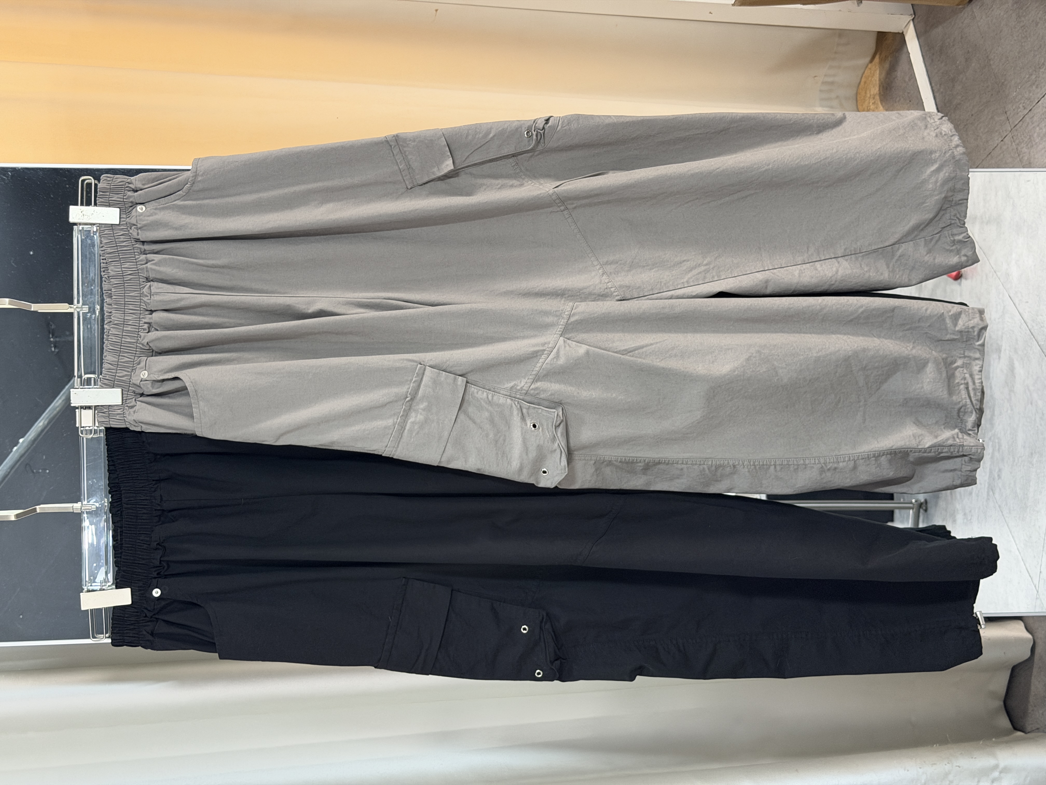 休閒大袋工裝褲