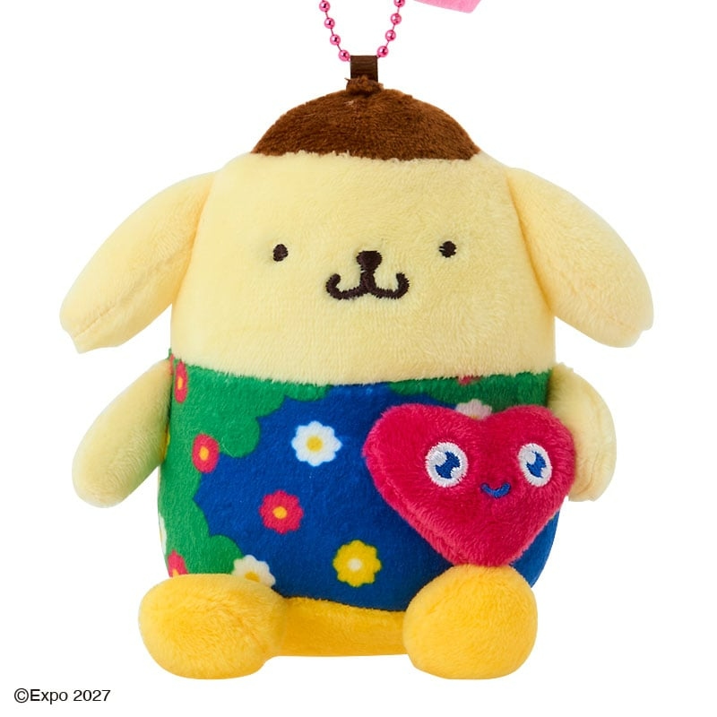 🌸 【預訂】Pompompurin 公仔掛飾 - GREEN×EXPO 2027 