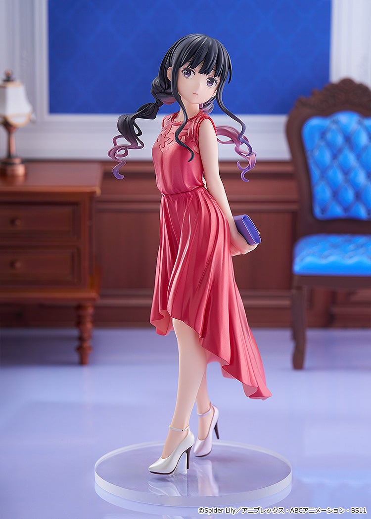 (預訂訂金 $100) (總價 $370) GSC POP UP PARADE Lycoris Recoil 莉可麗絲 井之上瀧奈 派對之後！Ver. L size (行版)