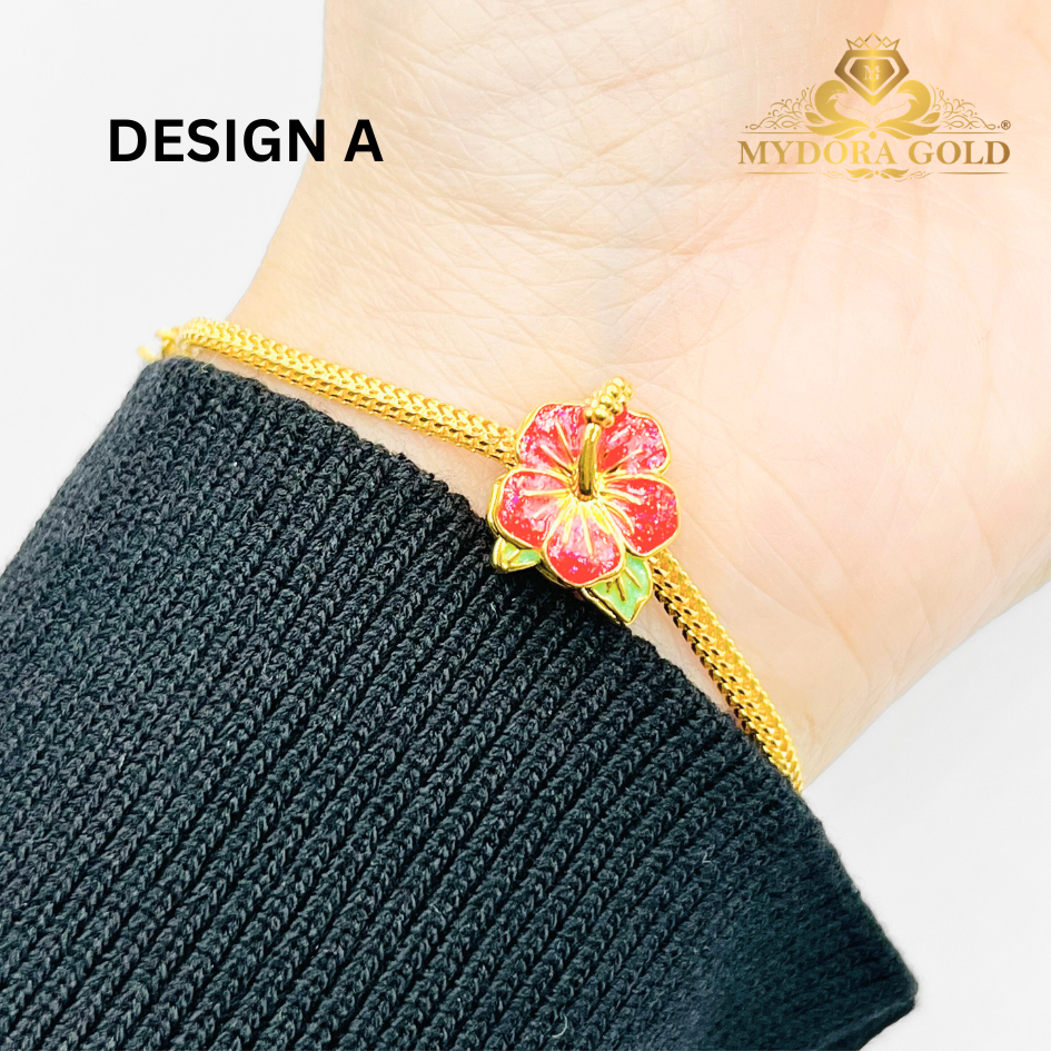 MYDORA Bead Bunga Raya Patrio (5G) l EMAS 916/22K