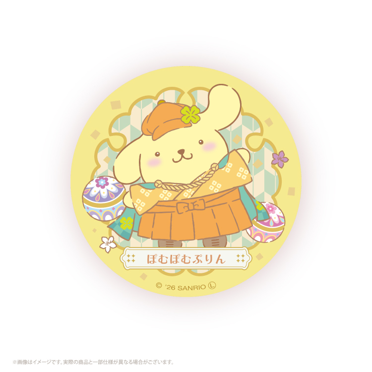 日本預訂📍日本Sanrio和風和服造型襟章 2026年2月下旬出貨