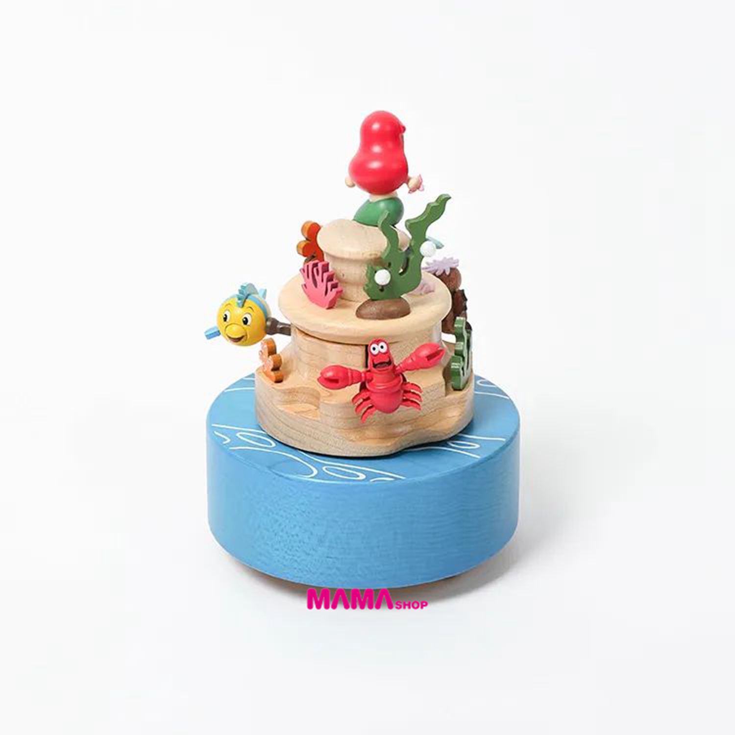 台灣直送迪士尼小美人魚音樂盒