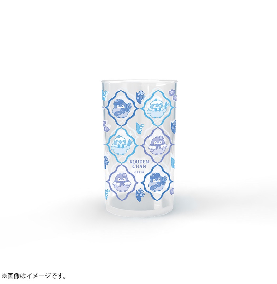 正能量企鵝 玻璃杯｜預訂