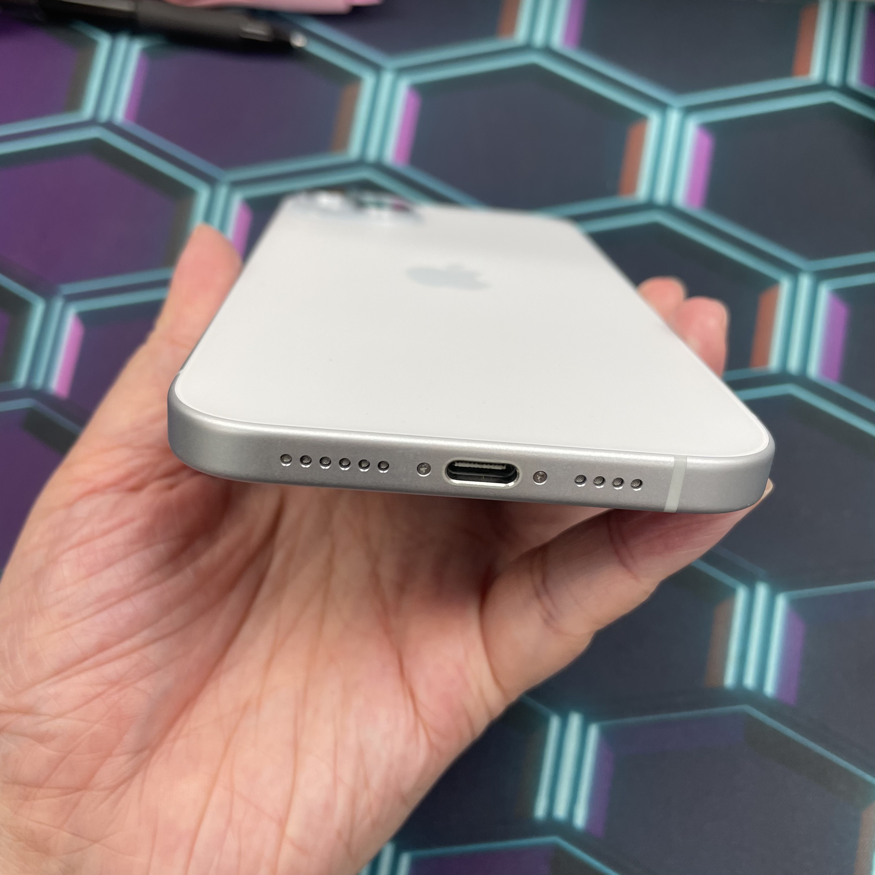 *6307 15 plus 勁靚機 128GB 電90 藍色 blue